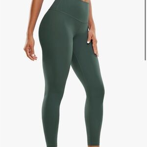 CRZ YOGA Forest Green Leggings